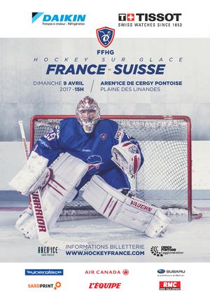 Hockey sur Glace / FRANCE vs SUISSE century 21 osmose pontoise