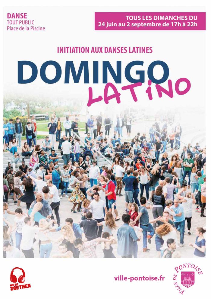 Pontoise Domingo latino Affiche