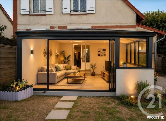 maison à vendre - 5 pièces - 90.0 m2 - PONTOISE - 95 - ILE-DE-FRANCE - Century 21 Osmose